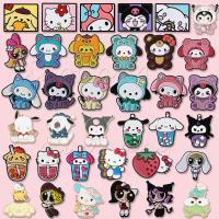 ราคา น่ารักการ์ตูน Sanrio เคลือบ Pins อะนิเมะ Kuromi Mymelody HelloKitty เข็มกลัดปกป้ายอุปกรณ์เสริมของขวัญสําหรับเพื่อน (21177758913)