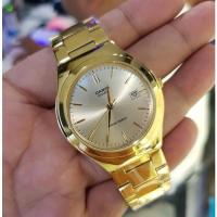 ราคา Casio นาฬิกาข้อมือผู้ชาย สายสแตนเลส สีทอง รุ่น MTP-1170N,MTP-1170N-9A,MTP-1170N-9ARDF (62745873)