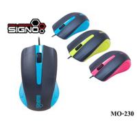 ราคา SIGNO เม้าส์ รุ่น MO-230 WIRED BESICO OPTICAL MOUSE (15506851190)