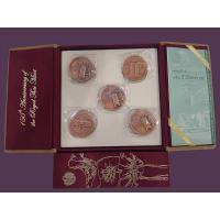 ราคา ชุดเหรียญที่ระลึก 150 ปี โรงกษาปณ์ พ.ศ.2553 เนื้อทองแดง ขนาด 4 ซม. อุปกรณ์ครบ (15093362016)