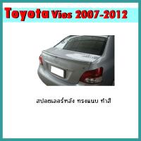 ราคา สปอยเลอร์หลัง VIOS 2007-2012 ทรงแนบ ทำสี (11021094708)