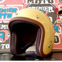 ราคา หมวกกันน็อคคลาสสิค Avex Lb Plus สีครีม (9507840078)