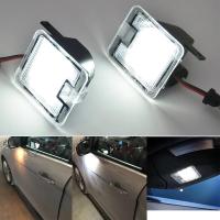 ราคา 2 ชิ้น Puddle โคมไฟ Canbus Led ภายใต้กระจกมองข้างสําหรับ Ford S-Max C-Max Kuga Escape Mondeo 4 5 Focus 3 Grand 2 รถอุปกรณ์เสริม (46755283423)