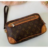 ราคา Lv Clutch คลัชหลุยส์ หนังแท้ มือสอง #งานตู้มือสอง (45002711756)