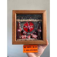 ราคา นาฬิกาโค้ก กรอบไม้หนาๆ แขวนได้ ตั้งได้ ราคา 450฿ แพ็คให้อย่างดี (44654144406)