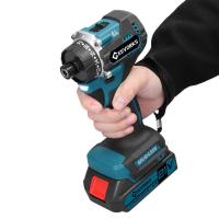ราคา 21V Geevorks Cordless Electric Drill Brushless 2 Speeds Control Modes 20 Gears of Torques Adjustabl (48953284887)