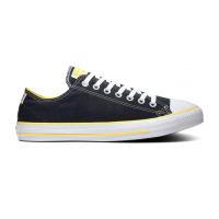 ราคา Converse รองเท้าผ้าใบ Chuck Taylor All Star Logo Stacked Ox | Black/Amarillo/White ( 167175CS0BK ) (12829095165)