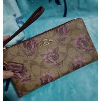 ราคา Coach 2 ZipL ลายดอก ราคาพิเศษ (6605324739)