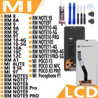 ราคา หน้าจอ LCD จอ สำหรับ สำหรับ Xm RM 8 9 9T 10 4G/5G 9A 9C 10A 10C 12C Note 5 7 8 9 10 11 Pro 9T 9S 10S Mi8Lite Mi9SE Mi9T (28169358789)