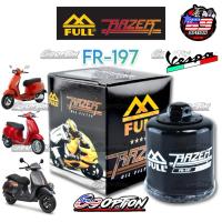 ราคา กรองน้ำมันเครื่อง FULL RAZER ของแท้ FR-197 สำหรับรถ NEW VESPA VESPA (เวสป้าทุกรุ่น) all Models 125 / 150 / 300 cc (42153475485)