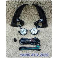 ราคา ไฟตัดหมอกยาริส สปอร์ตไลท์ yaris 2020 foglamp sportlight yaris ativ 2020 TOYOTA YARIS ATIV 2020 ทรงห้าง (7057467639)