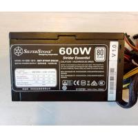 ราคา POWER SUPPLY (อุปกรณ์จ่ายไฟ) SILVERSTONE STRIDER ESSENTIAL 600W 80 PLUS (BLACK) ATX (24419493836)
