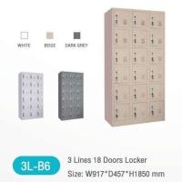 ราคา ตู้ล็อคเกอร์เหล็ก 18 ช่อง (27167566886)