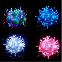 ราคา ชุดไฟกระพริบ ไฟประดับเทศกาล คริสมาสต์ ฉลองปีใหม่ หลอด LED 100ดวงรวมสีปรับกระพริบได้8จังหวะ (1843407013)