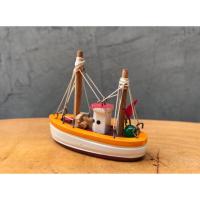ราคา โมเดลเรือ เรือประมงจิ๋ว เรือประมงจำลอง ขนาด 7 ซม. (1398518228)