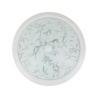 ราคา โคมไฟ หลอดไฟ โคมไฟเพดาน ไฟเพดาน LED LCC0180-18 วัตต์ DL CARINI โลหะ/แก้ว โมเดิร์น ขาว 16" (4510488225)
