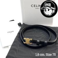 ราคา ของแท้% New! Celine belt 1.8cm. (41070666325)
