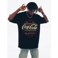 ราคา 【New】เสื้อยืดแขนสั้น ผ้าฝ้ายแท้ พิมพ์ลาย Cola Coca Cola Pepsi Cola Qixi Fanta Sprite KFC (25221965826)