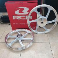 ราคา ลดทันที 100.-ใช้โค้ด NASMSHVS419 ล้อแม็กracingboy mio/finoขอบ17 สีขาวปัด (5586423243)