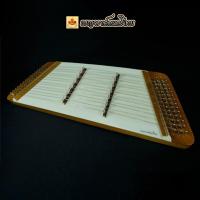 ราคา ขิมคางหมู 7 หย่อง ไม้สักทอง หน้าขาว คัดพิเศษ ขิมเบญจรงค์ เบญจรงค์ดนตรีไทย (7522353136)