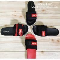 ราคา Super รองเท้าแตะสวมสไตล์ซูพรีมซุปเปอร์ รุ่น 1838 (36-44) รองเท้าแตะลำลองสวมเข็มขัด (24430810874)