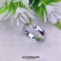 ราคา A6442 แหวนชายเพชรแท้ ( Natural Diamond ) น้ำหนัก 1 ตัง ตัวเรือนเงินแท้925 ชุบทองคำขาว ไซส์55 แก้ไซส์ฟรี (22980005124)