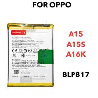 ราคา แบตเตอรี่ สำหรับ OPPO A15 / 15S / A16K BLP-817 บริการเก็บเงินปลายทางได้ครับ ส่งจากไทย (27906077569)