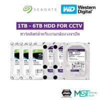 ราคา Harddisk HDD CCTV 1TB 2TB 4TB WD Purple / Seagate SkyHawk ฮาร์ดดิสก์กล้องวงจรปิด ประกันไทย (14938867991)