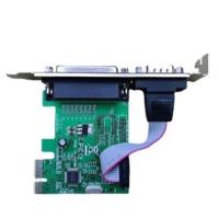 ราคา การ์ด pci express X1( PCI-E ) to DB9 (RS232,Serial) 1 พอร์ต+ 1 DB25 Parallel 1 พอร์ต +Driver ทนทนได้มาตรฐาน (18243239419)