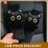 ราคา ACECINAR เข็มขัดนิรภัยฝาครอบป้องกัน,แมวดําความดัน-Reliefรถความปลอดภัยไหล่ Pads,น่ารักตุ๊กตานุ่มรถที่นั่งbelt ไหล่ยามไหล่ (47053571263)