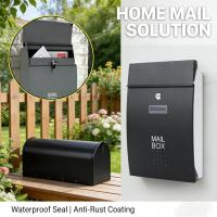 ราคา 【DTMall01】Mail Box ตู้จดหมาย ตู้ไปรษณีย์ กล่องจดหมาย ตู้รับจดหมาย（แผ่นสังกะสี） (48904829216)