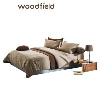 ราคา Woodfield ผ้าปูที่นอนนำเข้า ไม่รวมผ้านวม*** สี Caramel ขนาด 6 ฟุต สัมผัสนุ่มลื่น ส่งฟรี (11390818901)
