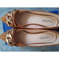 ราคา รองเท้า คัทชูสีน้ำตาล เบอร์ 38 มือ 2 (2579415267)