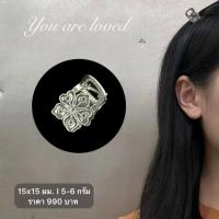 ราคา ร้านฮักเงินน่านพร้อมจัดส่งฟรี ems กิ๊บติดผมดอกไม้เงินแท้ 92.5%เครื่องประดับน่ารักๆมีใบรับประกันสินค้าหนีบใส่กล่องของขวัญ (23859373887)