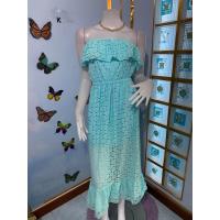 ราคา เดรสเกาะอกสีฟ้าพาสเทลผ้าลูกไม้นิ่ม ระบายรอบหน้าอก ยางยืดรอบอก+รอบเอว ระบายชายกระโปรง เนื้อผ้าดียืดได้ มีซับ (23674812684)