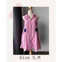 ราคา มินิเดรสแขนกุดงานป้าย (11942604820)