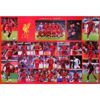 ราคา โปสเตอร์ นักฟุตบอล ลิเวอร์พูล LIVERPOOL FC 2023 POSTER 24”X35” นิ้ว Football V1 (18448508416)