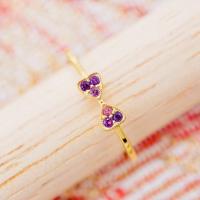 ราคา [PCPY Jewelry] แหวนพลอยแท้ สีม่วงอเมทิสต์ ทองคำแท้9K (ทอง37.5%) [9KAR48] (14192354266)