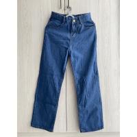 ราคา กางเกงยีนส์เอวสูงทรงกระบอก มือ2 สียีนส์เข้ม *อ่านรายละเอียดก่อนสั่ง* (17342138007)