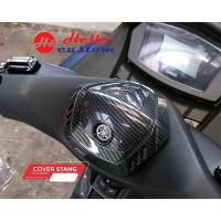 ราคา ครอบแฮนด์ลายเคฟล่า All new Nmax 2020 - 2024 ฟิล์มเคฟล่าลอยน้ำ (5944431648)