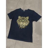 ราคา *พร้อมส่ง* เสื้อ Kenzo Classic Tiger T-shirt สีดำปักเสือทอง (56952774163)