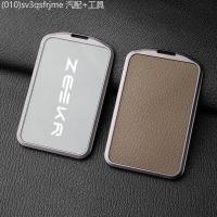 ราคา 【2022 -2025】 ZEEKR 001 ฝาครอบกุญแจรถหนังแท้ 007/X Shell ZEEKR 7X/009 NFCผู้ถือบัตรขั้นสูง (46403758927)