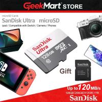 ราคา SanDisk Ultra A1 microSD การ์ดหน่วยความจํา SD การ์ด 120MB/S Class 10 - (128GB/256GB/512GB/1TB) (41919711532)