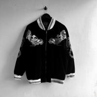 ราคา เสื้อ Sukajan ปักลายมังกร (20195664280)