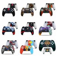 ราคา 52 สี PS5 Wireless Controller Remote Front & Back Skins Decal Wrap Dualshock สติกเกอร์สําหรับ Sony Playstation 5 DualSense Controllers (52603886550)