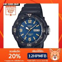 ราคา Casio Standard นาฬิกาข้อมือผู้ชาย สีดำ สายเรซิน รุ่น MRW-200H-2B3 (257341152)