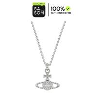 ราคา Vivienne Westwood Mayfair Bas Relief Pendant In Rhodium-Crystal Platinum-tone Finish Hardware | ของแท้ ตรวจสอบโดย SASOM (56351092329)