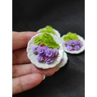 ราคา ช่อม่วงจิ๋ว อาหารจิ๋ว ของจิ๋ว ของตกแต่งบ้านตุ๊กตา (41153434386)