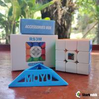 ราคา รูบิค 3x3 รูบิค แม่เหล็ก รูบิค ของ แท้อย่างดี rubik 3x3 rubiks race Moyu RS3 M 2020 3x3 stickerless magnetic SharkRubik (9860986494)