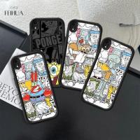 ราคา RK76 SpongeBob การ์ตูน Hp ชุบปลอกสําหรับ iPhone XS 8 7 6 X XR Max Plus Soft Silicone Shell Soft Case Casing (44651309241)